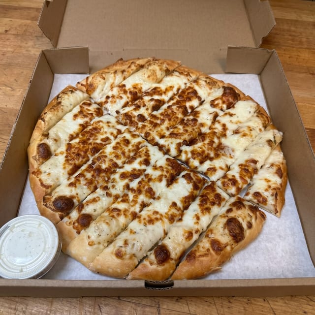 Cheesy Garlic Breadsticks.