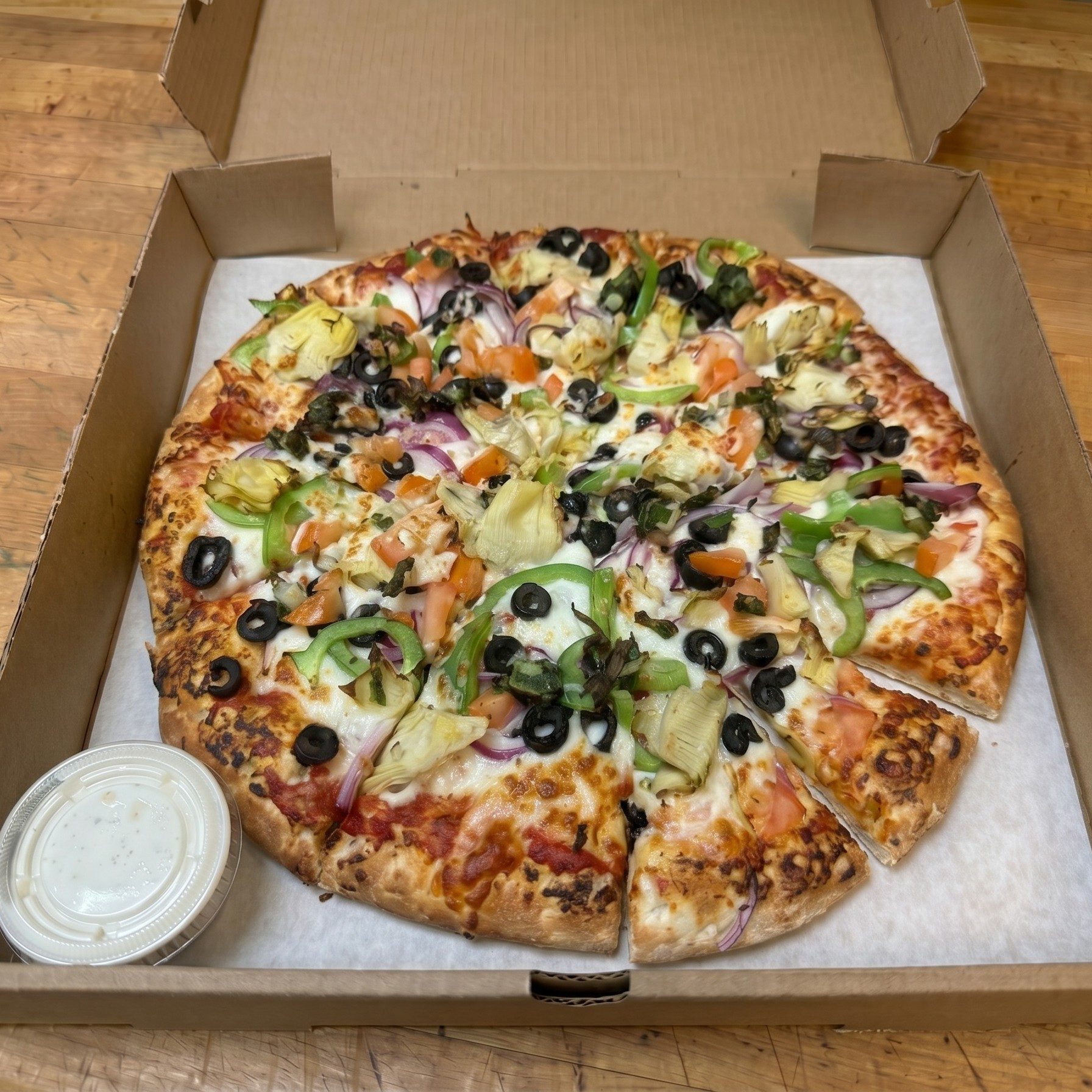 Greek Pizza.