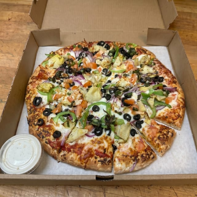 Greek Pizza.