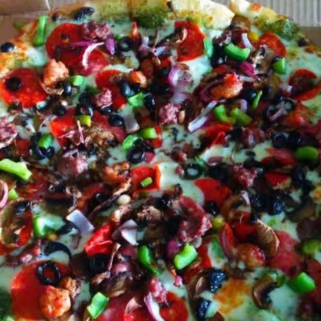 Greek Pizza.